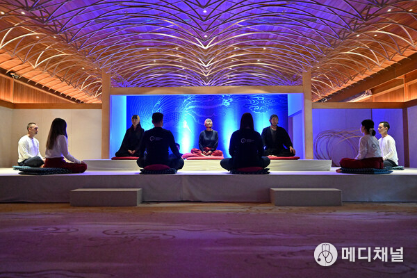 Tokyo Quantified Meditation Challenge organised by the World Meditation League and All Here