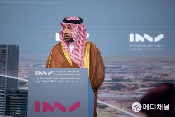 His Excellency Fahd bin Abdulmohsen Al-Rasheed, Chairman of the Saudi Conventions and Exhibitions General Authority (SCEGA), pictured during the opening day of IMS25