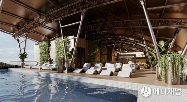 ANTA Hotel Bali Canggu, a member of Radisson Individuals _ pool example render