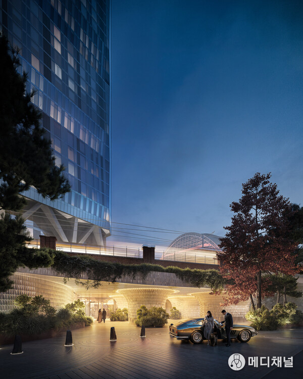Home to a signature Nobu restaurant, a 160-room hotel and 452 Branded Residences