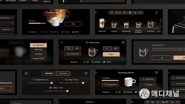 Beko Coffee Experto V4 UI